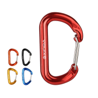 XINDA 1 st. Carabiner Rotsluiting Veiligheid Klimmen Buiten Kamperen Beveiliging Swing Buckle.
