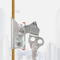 XINDA Luchtwerk Veiligheidstouw Zelfvergrendelend apparaat Anti dropping Klimmen Berg Quick Lock Touw Gear Grijpen Besch