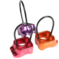 Xinda Xd8603 25kn Rappel Atc Belay Device Aluminum Descender Outdoor Camping Hiking Rock