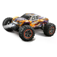 Xinlehong XLH Q601 1/10 4WD 2.4G Borstelloze Hoge Snelheid RC Auto Off road met LED Licht Voertuigmodellen