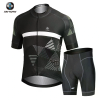 XINTOWN Fiets Jersey heren mtb Jerseys weg Fiets fiets shirts Korte mouw Fietspak