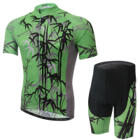 XINTOWN Fietsshirt Heren Pro Team Korte Mouwen Set MTB Fietskleding.