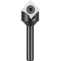 1/4 Inch schacht industriële kwaliteit V vorm hardmetalen inzetstuk 90 graden frees voor CNC houtgravure afschuining sni