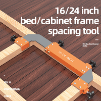 16 24 Inch Aluminium Precisie Kastframe Afstandsplaatje Positie Gereedschap Voor Doe het zelf Houtbewerking Kastwanden V
