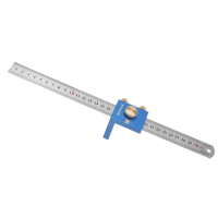 30 CM / 12IN Metrische Lijntekening Liniaal 90 ° Lijn Liniaal Houtbewerking Haakse Heerser Houtbewerking Meetinstrument