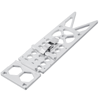340Mm Aluminiumlegering Houtbewerking 90 Graden Rechte Geleidingsrail Elektrische Cirkelzaagspoorgraveermachine Open Bor