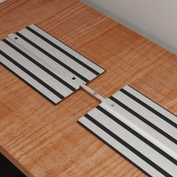 Aluminium legering geleiderail uitschuifbaar compatibel met Dewei cirkelzagen beschikbaar in 300MM 400MM 600MM 800MM 140