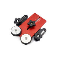 Dunne Jig Tafelzaag Jig Houtbewerking Feather Board voor het maken van Repetitive Narrow Strip snedes voor Router Tables