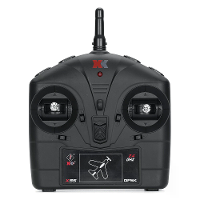 XK A300 Beuk D17S 550mm Spanwijdte RC Vliegtuig Reserveonderdeel 2.4GHz Radiozender Afstandsbediening