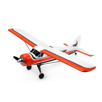 XK A900 DHC 2 2.4GHz 4CH Borstelloze Motor 3D/6G Systeem 6 Axis Gyro Aerobatics EPP RC Vliegtuig RTF Compatibel Futaba
