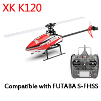 Xk K120 Shuttle 6ch Brushless 3d6g System Rc Helicopter Rtf
