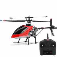 XK V912 A 2.4G 4CH Hoogte Hold Dual Motor RC Helicopter RTF modus 2