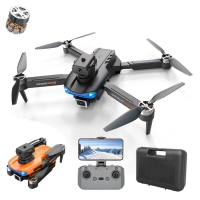 XKJ E99S Mini WiFi FPV met HD Dual Camera 360° Obstakel Vermijden Optische Stroompositie Brushless Opvouwbare RC Drone Q