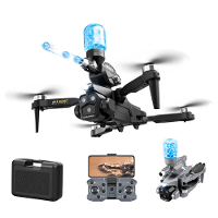 XKJ K11 MAX Drie Camera WiFi FPV ESC 3 Lens met Waterbom Lanceerder Optische Flow Positionering Borstelloze Opvouwbare R