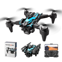 XKJ K12 MAX Drie Camera WiFi FPV met Elektrische HD 3 Lens 360° Obstakel Vermijding Optische Stroom Positionering Borste
