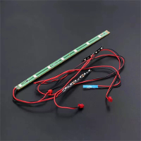 XK A280 P 51 Mustang 560mm RC vliegtuig Reserveonderdeel Linker Lichtstrip / Rechter Lichtstrip / Staart Lichtstrip
