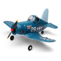 XK A500 Cartoon F4U 350 mm spanwijdte 2,4 GHz 4CH 6 assige gyro 3D/6G schakelbaar EPP RC vliegtuig Beginner RTF compatib