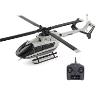 XK K160 2.4G 4CH 6 as Gyro Hoogtehoudende Borstelloze Motor Militair Groen Flybarless RC Helicopter RTF