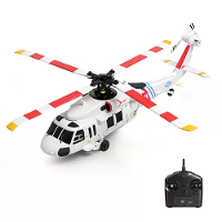 XK K270 UH 60L 2.4G 4CH Optische Stroompositionering Borstelloze Motor Flybarless RC Helicopter RTF