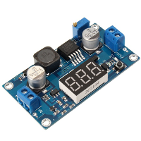 Xl6009 Dc Dc Adj Adjustable Boost Module 4.5 32V To 5 55v With Voltmeter