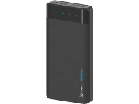 Xlayer Solid Black Powerbank Li ion 19200 mAh