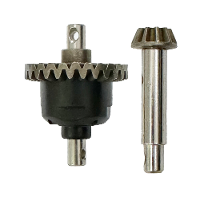 XLF X03A X04A MAX X07 X08 F19A 1/10 RC auto onderdelen voofaan / achterdifferentieel / stuurstang met bofstelloze voertu