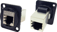 XLR adapter FTP RJ45 Cat5e op RJ45 Cat5e Adapter, inbouw CP30220S CP30220S Cliff 1 stuk(s)