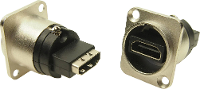 XLR adapter HDMI A bus naar HDMI A Adapter, inbouw CP30116 Cliff 1 stuk(s)
