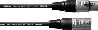 Cordial CFM1FM XLR Verbindingskabel [1x XLR bus   1x XLR stekker] 1.00 M Zwart