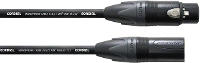 Xlr Verbindingskabel [1x Xlr Bus   1x Xlr Stekker] 3 M Zwart Cordial Cpm 3 Fm Flex