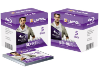 Xlyne 8J05001 Blu ray BD RE disc 25 GB 5 stuk(s) Jewelcase