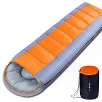 Xmund 1800g / 2400g Campingslaapzak Voor  5~20℃ Temperatuur,Ultralicht Waterdicht 4 Seizoenen Warme Envelop Rugzak Slaap