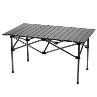 Xmund buiten klaptafels 95 x 55 x 50 cm Aluminiumlegering draagbaar recreatie eierrol tafel lichtgewicht kampeerfeest pi