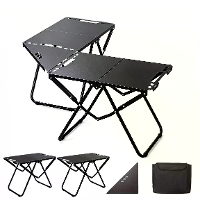 Xmund Campingtafel,Outdoor  en Sportuitrusting,Lichtgewicht Draagbare Opvouwbare Tafels,Multifunctionele Barbecuetafels