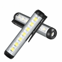 XMUND Draagbare LED Campinglamp Mini Zaklamp Set Handheld Penlicht Zaklamp met Hoge Lumen voor Kamperen Vissen Wandelen