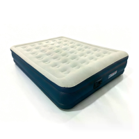 Xmund Dubbele Luchtmatras met ingebouwde elektrische luchtpomp, 45 cm / 18 in opblaasbaar bed, draagvermogen 300 kg, beh