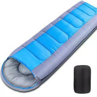 Xmund 2400g Camping Slaapzak Voor  10~20℃ Temperatuur, Ultralicht Waterdicht 4 Seizoen Warm Envelop Rugzak Slaapzakken v