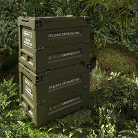 Xmund Vouwbare Opbergdoos, Opbergcontainer voor Bagageruimte van de Auto, Multifunctionele Opbergdoos voor Buiten Campin
