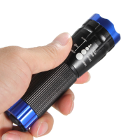 Xpe Q5 3modes Mountain Bike Zoomable Head Front Led Flashlight Aaa