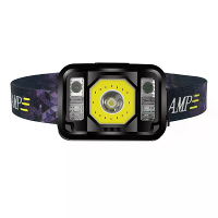 XPG+COB Sensorhoofdlamp Drie Lichtbronnen Sterk Licht Vissen Oplaadbare Hoofdlamp Outdoor Superheldere Hoofdgemonteerde