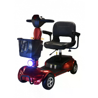 Xscooters Mobiliteit M3 300W Elektrisch Voertuig 24V 20Ah Batterij Mobiliteitsscooter 10 km/u Max.Snelheid 150kg Max. Be