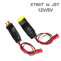 Xt60/t To Jst Plug Bec Voltage Regulation Module 12v/5v 3a Output 2 6s