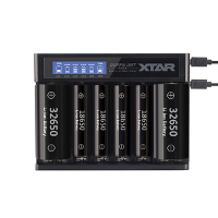 Xtar Mc6 High Effective Micro Usb Li Ion/imr/inr/icr Battery Charger 6slots