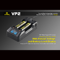 Xtar Vp2 Charger With Led Display For 18650 16340 Li Ion Battery