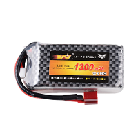 XW 1300mAh 14,8V 25C 4S LiPo batterij EL 2P/JST/T/XT30/XT60/Small Tamiya stekker voor RC Drone