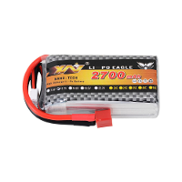 XW Power 11.1V 2700mAh 25C 3S LiPo batterij T Deans Plug voor RC auto