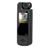 Y9 1080P Achterclip Draagbare Sportcamera 2K WiFi Infrarood Nachtzicht Digitale Videorecorder met 180° Roterende Lens Po