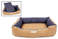 Yagu Hondenmand Max Beige / Grijs #95;_57x42,5 Cm