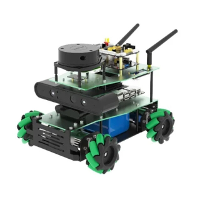 Yahboom Jetson NANO ROSMASTER X3 ROS2 Robot Smart Car met Mecanum Wheel Electronic Learning Kit