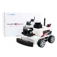 Yahboom Raspberry Pi 5 ROS2 Robotauto Kit met TOF Lidar steun voor AI visuele herkenning SLAM mapping navigatie Elektron
